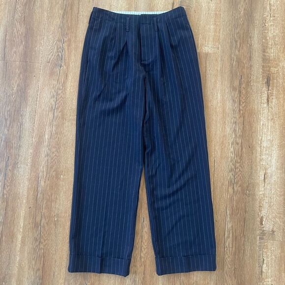 The Great The Tradesman Pant in Navy Pin Stripe Size 26 - Picture 3 of 7
